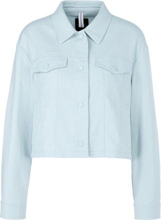 Marc Cain Denim jack met getailleerde pasvorm - Dames - Spijkerjassen - Blauw - L - Leer - Jassen
