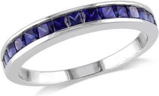 Delmar Created Blue Sapphire Eternity Ring at Nordstrom Rack, Size 9