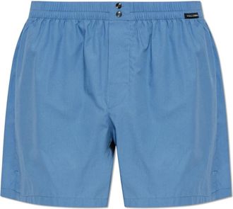 Dolce & Gabbana Underwear Shorts - Heren - Onderbroek - Blauw - XL - Katoen - Ondergoed