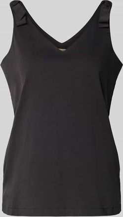 Smith & Soul Regular Fit Blusentop mit V-Ausschnitt in Black, Größe XL