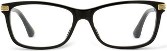 Jimmy Choo Eyewear Occhiali rettangolari - Nero