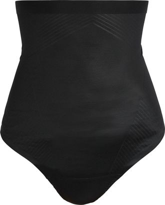 Spanx Invisible High-waist Sculpting Thong - Black - XL (UK16 / XL)