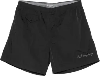 C.P. Company C.p. Company, Badmode, Heren, Zwart, S, Nylon, Nylon Zwemshorts
