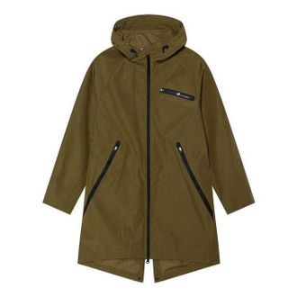 New Balance Outwear Long Jacket Olive Green NA81R031-KH