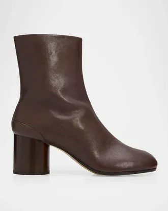 Maison Margiela Tabi Leather Split-Toe Booties