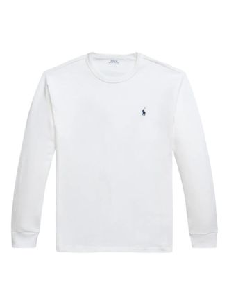 Polo Ralph Lauren long-sleeves crew-neck T-shirt - White