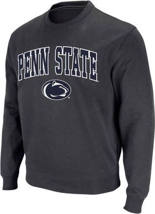 Colosseum Mens Colosseum Charcoal Penn State Nittany Lions Arch & Logo Crew Neck Sweatshirt at Nordstrom, Size Medium