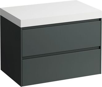 Laufen Lani Encimera De Lavabo Blanco Mate Incl. Mueble Bajo - Laufen