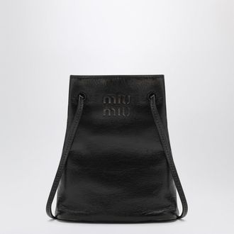 Miu Miu Brown nappa pouch