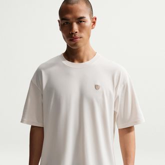 Nike Mens Dri-FIT Loose Golf T-Shirt in White | IH2059-133