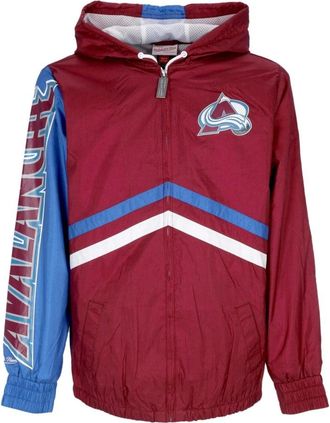 Mitchell & Ness Colorado Avalanche Windbreaker Jas - Heren - Fitness - Veelkleurig - L - Polyester - Fitness