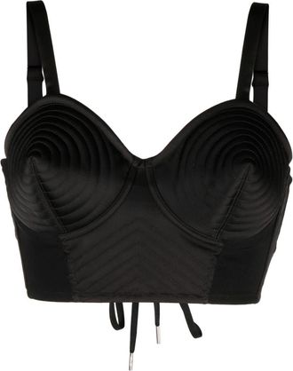 Jean Paul Gaultier Conical Corset Cropped Top