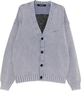 Songzio Cardigan con ricamo - Blu