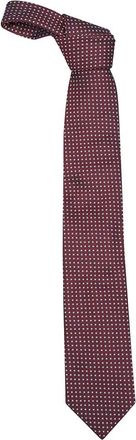 Ermenegildo Zegna Stropdas - Heren - Stropdassen - Rood - ONE Size - Accessoires