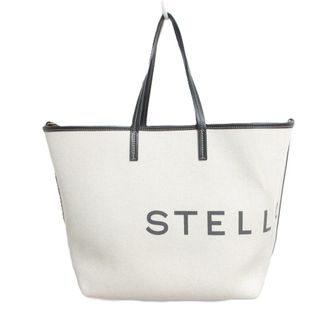 Stella McCartney Stella Mccartney Beige Black Tote Bag (Pre-Owned)
