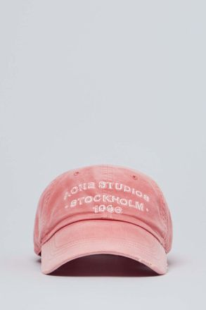Acne Studios Washed Logo Cap