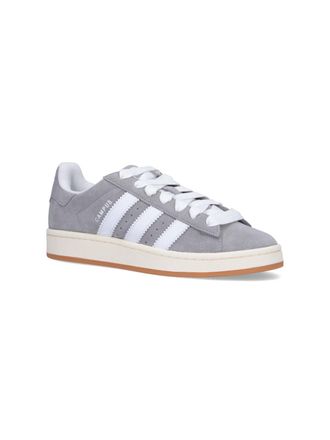 adidas Mens Sneakers Grey Pelle Scamosciata