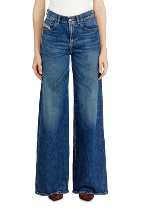 Diesel Flare Jeans Regular Waist 1978 D-Akemi - Jeans - Woman - Blue