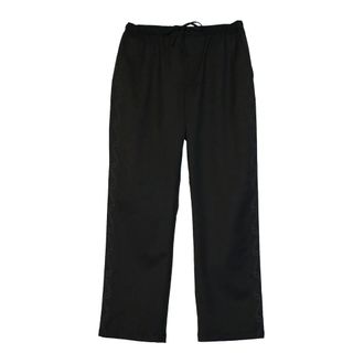 Soulland Hammons Pant in Lana Ricamata - - Trousers - Donna - Nero - XS/S