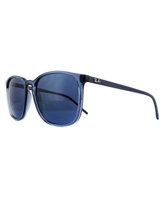 Ray-Ban Square Mens Transparent Blue Gradient Sunglasses - One Size