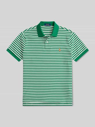 Polo Ralph Lauren Slim Fit Poloshirt aus reiner Baumwolle in Gruen, Gr&ouml;&szlig;e XXL