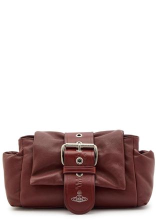 Vivienne Westwood Hazel Treasure Leather Shoulder bag - Brown - One Size