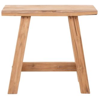 Moloo Banco de teca natural reciclada 50 cm