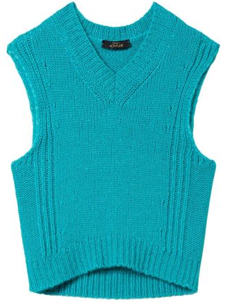Twin-Set seamless knitted top - Blue