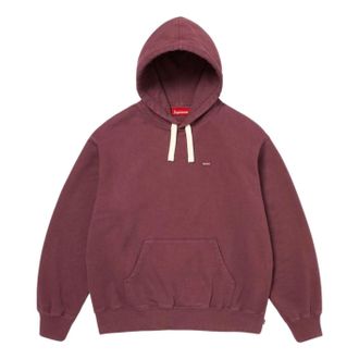 SUPREME SS26 Small Box Drawcord Hooded Sweatshirt Maroon SUP-SS26-021-MRN