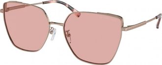 Michael Kors Womens MK1143D-1108D8-61 MK1143D 61 1108D8 Fashion Sunglasses - Rose Gold - One Size