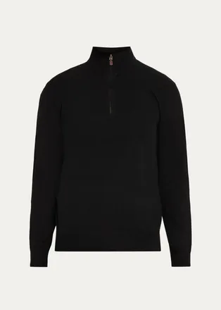 Polo Ralph Lauren Cashmere Quarter-Zip Sweater