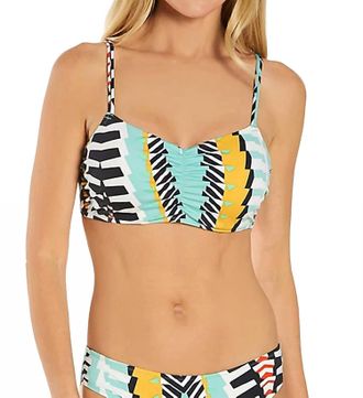 Freya Bassline Bralette Bikini Swim Top In Multi