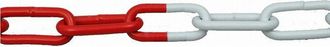 Viso Viso - Cadena De Se&ntilde;alizaci&oacute;n Acero Rojo Y Blanco - &Oslash;6 Mm - Longitud 15m - Din233rb/ct