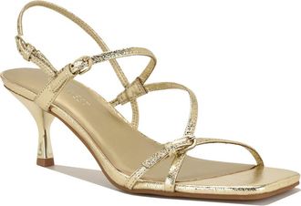 Nine West Hallow 3 Sandal in Gold at Nordstrom Rack, Size 8.5