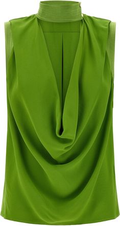 Elisabetta Franchi gedrapeerde top