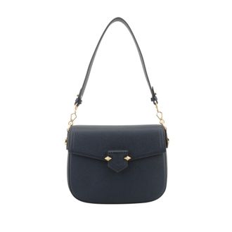 Pourchet Tassen, Dames, Blauw, ONE Size, Leer, Grand trotteur