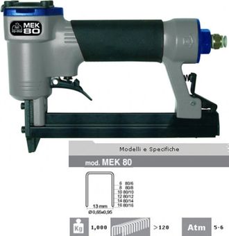 Trade Shop Trade Shop - Fissatrice Pneumatica Ro-ma 5-6 Atm Mek80 Professionale Aria Compressa Maestri