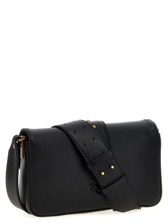 Pinko Love Shoulder Bag - Black