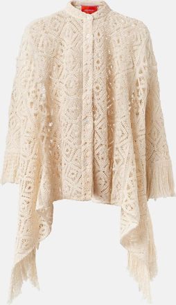 La DoubleJ Camisa Lacey Foulard de macram&eacute; de algod&oacute;n