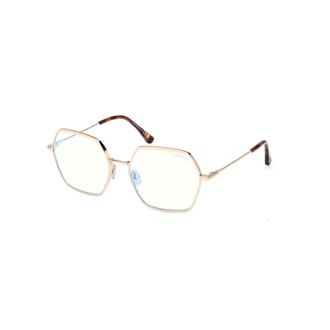 Tom Ford Glasses, unisex, Yellow, Size: 56 MM Optical Frame