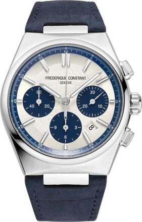 Frederique Constant Watches - unisex - Horloges - Blauw - ONE Size - Accessoires