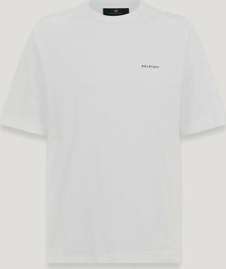Belstaff Belstaff Camiseta Alloy para hombre Punto de algodón Blanco 2XL
