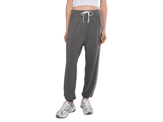 SPLITS59 Andie Oversized Fleece Sweatpants Womens Clothing Medium Heather Grey : LG, Modal/Spandex
