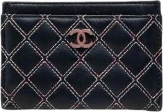 Chanel Portacarte Pre-owned - - Pre-owned - Donna - Nero - ONE SIZE