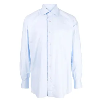 Brioni Hombre, Camisas, Azul, Talla: L