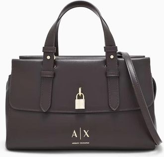 A|X Armani Exchange Borsa Taylor M - - Bags - Donna - Marrone - ONE SIZE