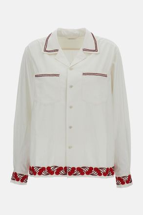 Bode Camicia Cherry Lane Beaded