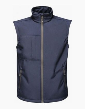 Regatta Mens Regatta Professional Mens Softshell 3 Layer Body Warmer - Navy - Size: Regular/36