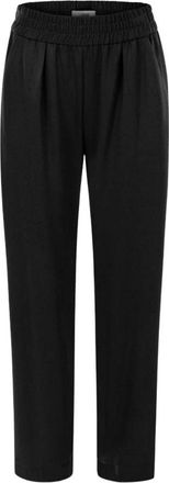 Lebrand Ome Broeken - Dames - Straight fit broeken - Zwart - S - Broeken
