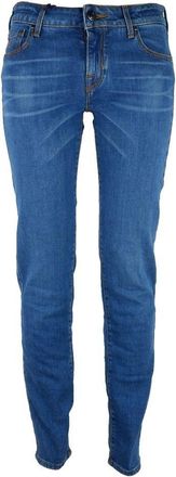 Jacob Cohen Denim Jeans with 5 Pockets Design